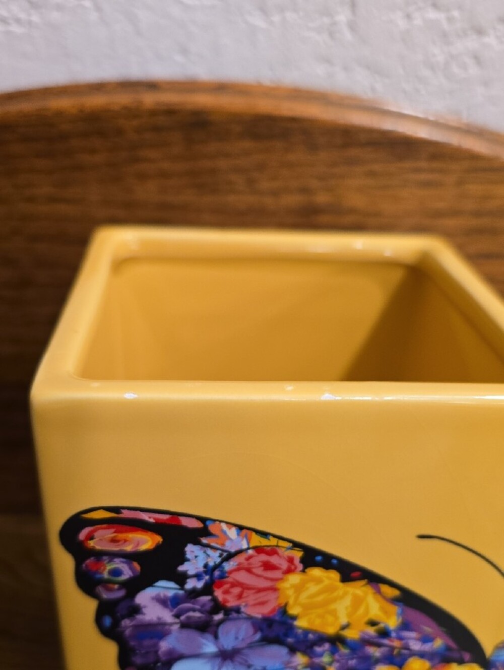 Teleflora Ceramic Butterfly Vase - Picture 8 of 10